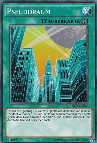 SR03-DE027 - Pseudoraum - Common - DE - im Set mit Ultrapro Toploader - Yugioh von Konami -