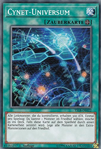YS18-DE022 - Cynet-Universum - Common - DE - im Set mit Ultrapro Toploader - Yugioh von Konami -