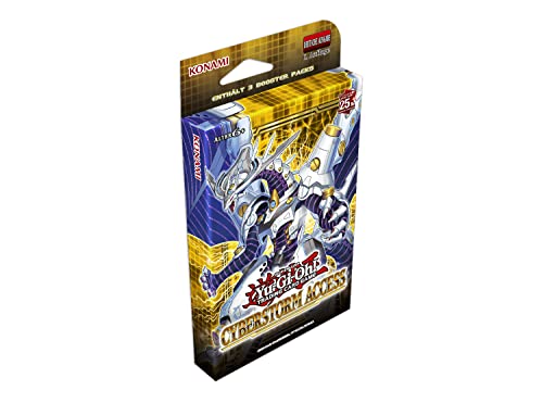 Yu-Gi-Oh Trading Card Game Cyberstorm Access - 3er Booster - Deutsche Ausgabe, 1. Auflage von KONAMI