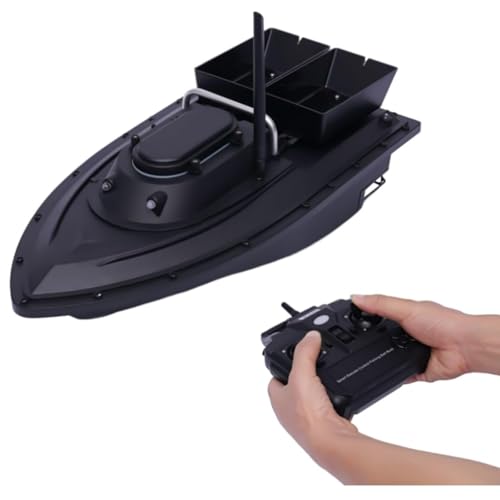 Konfiur 500m Futterboot Bausatz, Smart-RC Futterboot, 2kg Futterboot Angeln mit LED-Licht, Fernbedienung Angelköder-Boot 5200 Mah Konfiur 500m Futterboot Bausatz, Smart-RC Futterboot, 2kg Futterboot Angeln mit LED-Licht, Fernbedienung Angelköder-Boot 5200 Mah von Konfiur
