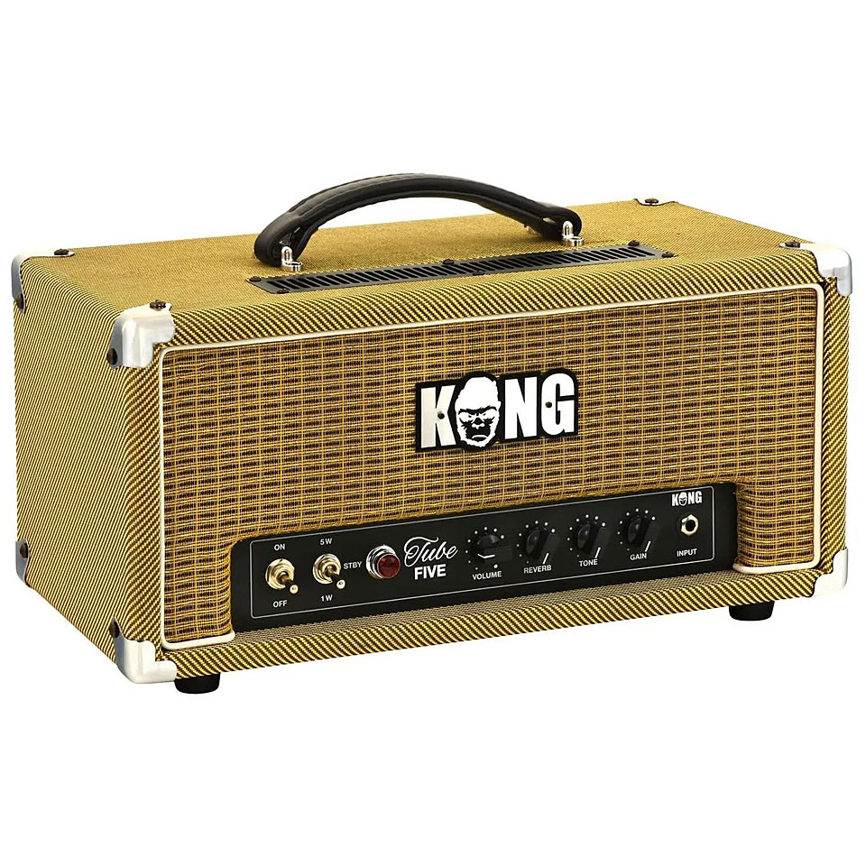 Kong TubeFive Head Tweed Topteil E-Gitarre von Kong