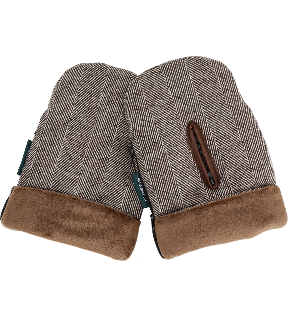 KongWalther Kinderwagen handschuhe - Østerbro - Brown Tweed - KongWalther - One Size - Handschuhe/Fäustlinge KongWalther Kinderwagen handschuhe - Østerbro - Brown Tweed - KongWalther - One Size - Handschuhe/Fäustlinge von KongWalther