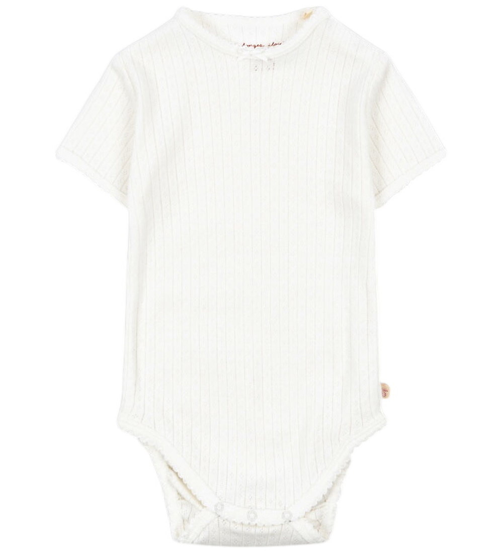 Konges Sløjd Body k/ä - Lochmuster - Minnie - Optisch White - Konges Sløjd - 62 - Body K/Ä Konges Sløjd Body k/ä - Lochmuster - Minnie - Optisch White - Konges Sløjd - 62 - Body K/Ä von Konges Sløjd