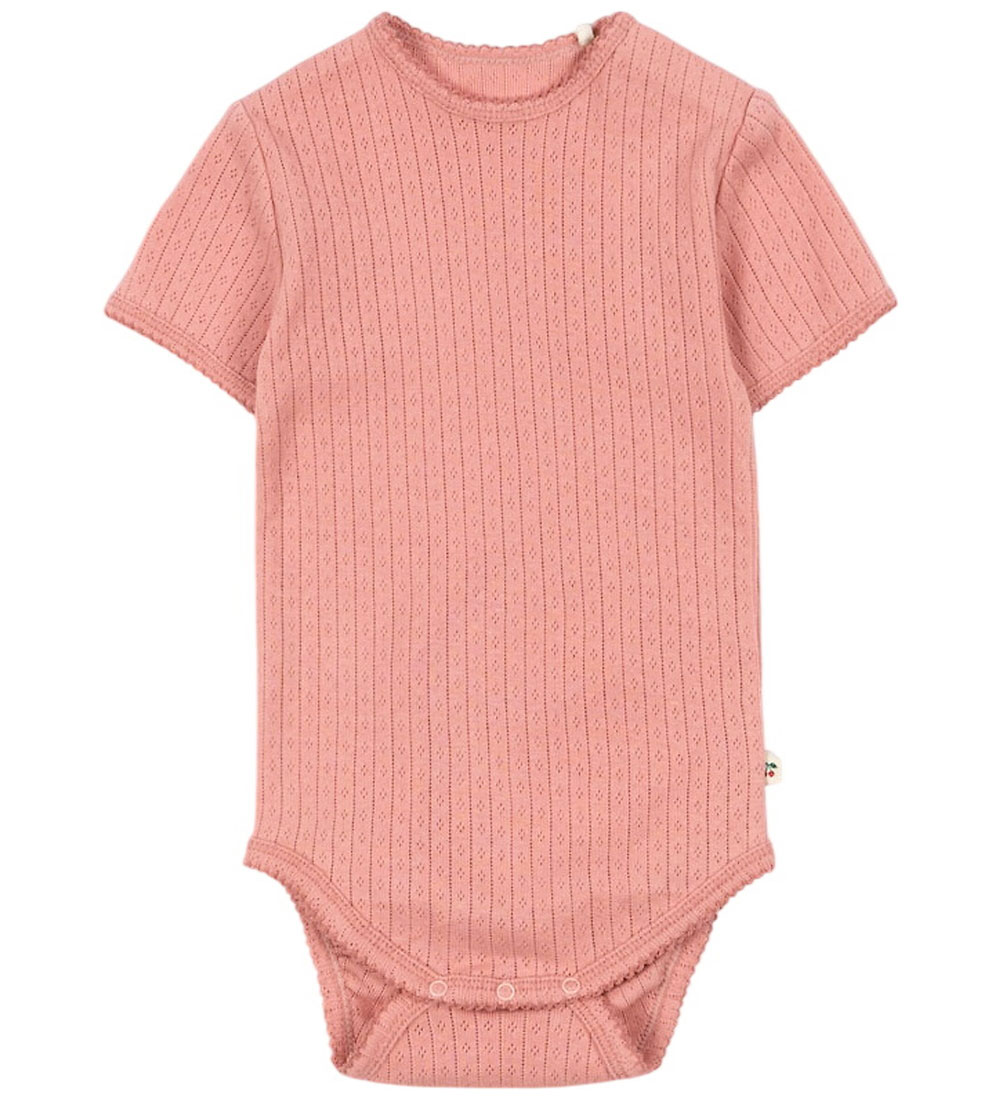 Konges Sløjd Body k/ä - Lochmuster - Minnie - Rosette - Konges Sløjd - 50/56 - Body K/Ä Konges Sløjd Body k/ä - Lochmuster - Minnie - Rosette - Konges Sløjd - 50/56 - Body K/Ä von Konges Sløjd