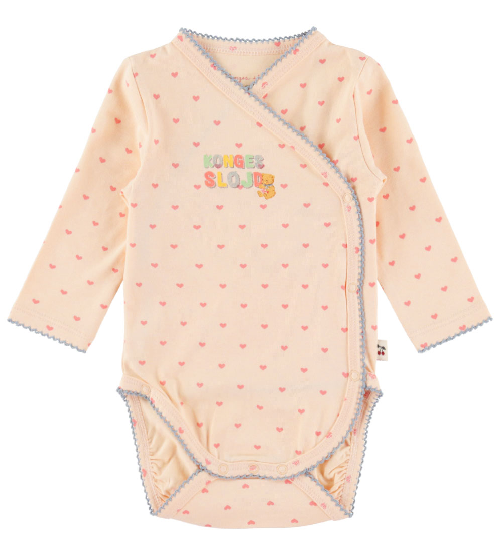 Konges Sløjd Body l/ä - Basic Newborn - Teddy Coeur - Konges Sløjd - 62 - Body L/Ä Konges Sløjd Body l/ä - Basic Newborn - Teddy Coeur - Konges Sløjd - 62 - Body L/Ä von Konges Sløjd