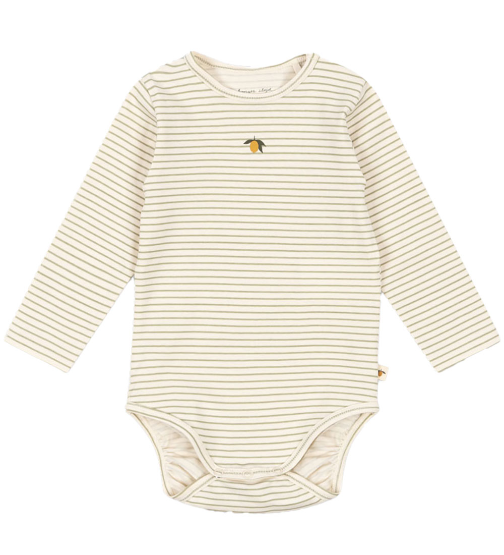 Konges Sløjd Body l/ä - Basic - Tee Stripe - Konges Sløjd - 3 Jahre (98) - Body L/Ä von Konges Sløjd