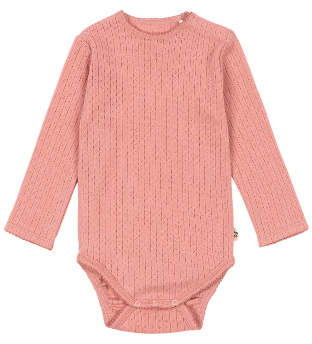 Konges Sløjd Body l/ä - Lochmuster - Minnie - Rosette - Konges Sløjd - 62 - Body L/Ä Konges Sløjd Body l/ä - Lochmuster - Minnie - Rosette - Konges Sløjd - 62 - Body L/Ä von Konges Sløjd