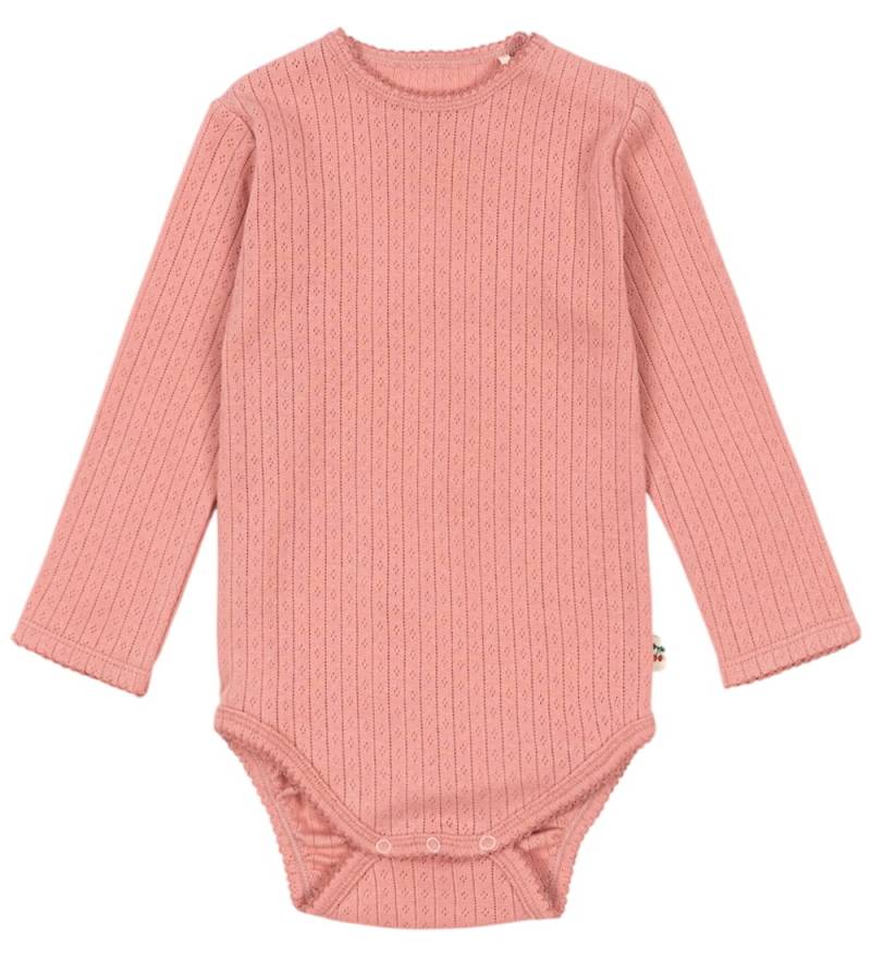 Konges Sløjd Body l/ä - Lochmuster - Minnie - Rosette - Konges Sløjd - 62 - Body L/Ä Konges Sløjd Body l/ä - Lochmuster - Minnie - Rosette - Konges Sløjd - 62 - Body L/Ä von Konges Sløjd