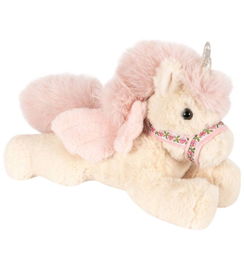 Konges Sløjd Kuscheltier - Einhorn - 30 cm - Beige/Rosa - Konges Sløjd - One Size - Kuscheltiere von Konges Sløjd