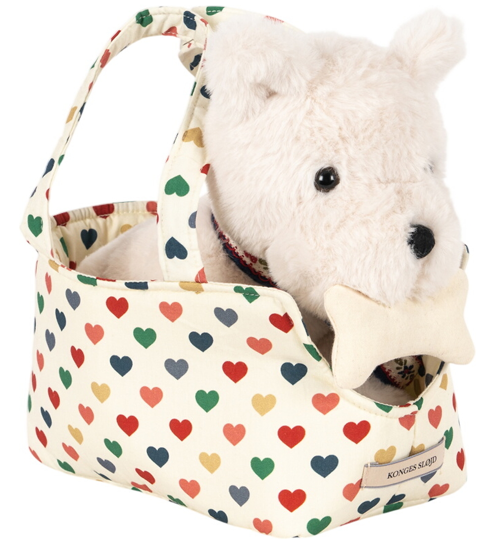 Konges Sløjd Kuscheltier - Terry Welpe - Weiß - Konges Sløjd - One Size - Kuscheltiere Konges Sløjd Kuscheltier - Terry Welpe - Weiß - Konges Sløjd - One Size - Kuscheltiere von Konges Sløjd