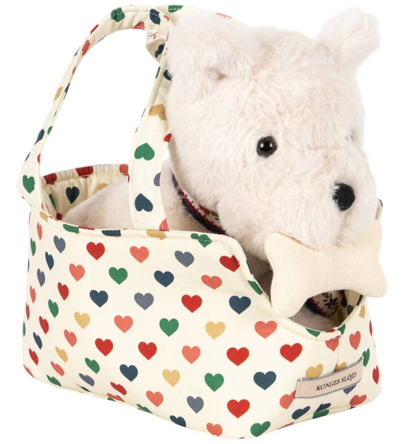 Konges Sløjd Kuscheltier - Terry Welpe - Weiß - Konges Sløjd - One Size - Kuscheltiere Konges Sløjd Kuscheltier - Terry Welpe - Weiß - Konges Sløjd - One Size - Kuscheltiere von Konges Sløjd