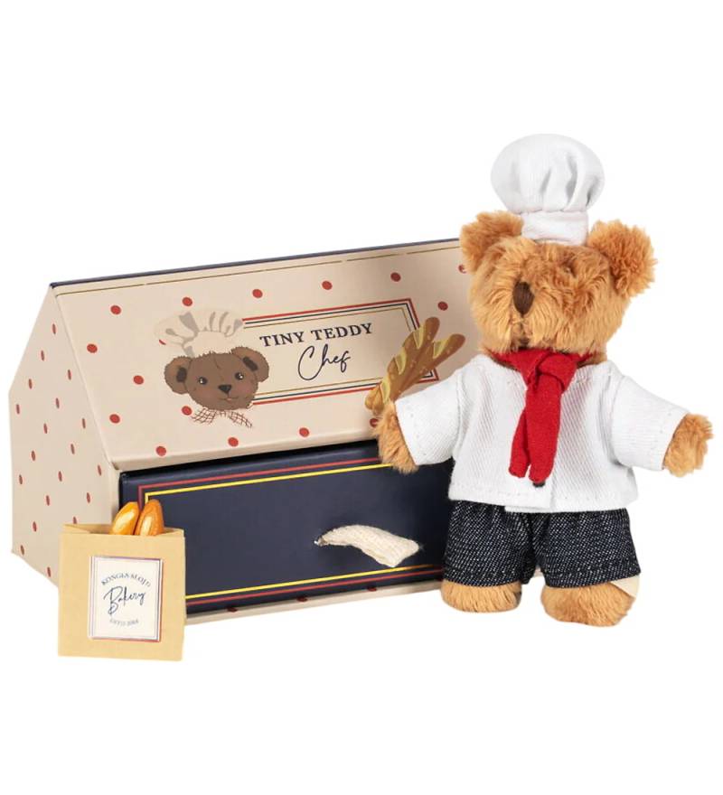 Konges Sløjd Kuscheltier - Tiny Teddy - Bäcker - Konges Sløjd - One Size - Kuscheltiere Konges Sløjd Kuscheltier - Tiny Teddy - Bäcker - Konges Sløjd - One Size - Kuscheltiere von Konges Sløjd
