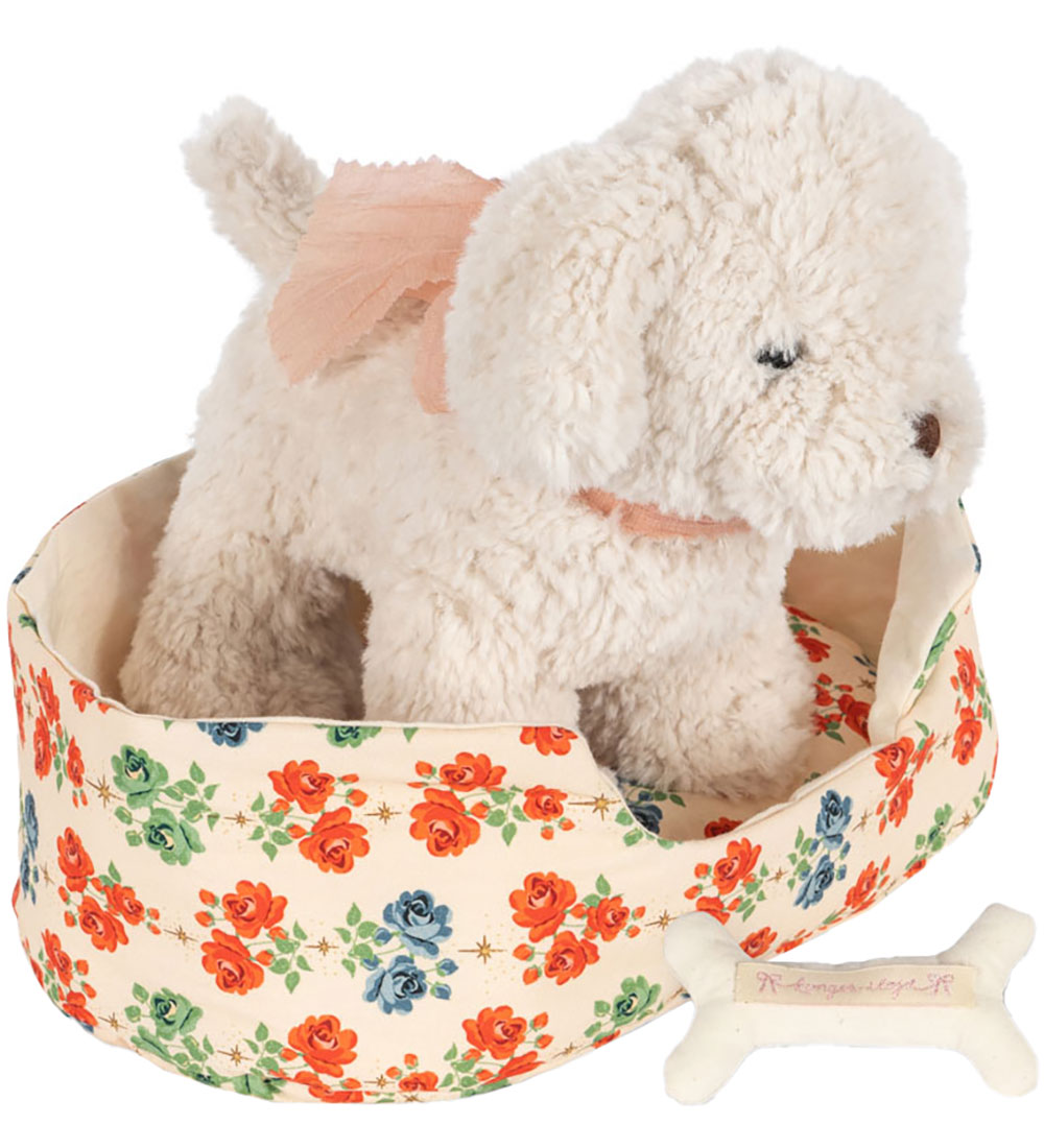 Konges Sløjd Kuscheltier m. Zubehör - Welpe Madeleine - Fiola - Konges Sløjd - One Size - Kuscheltiere Konges Sløjd Kuscheltier m. Zubehör - Welpe Madeleine - Fiola - Konges Sløjd - One Size - Kuscheltiere von Konges Sløjd