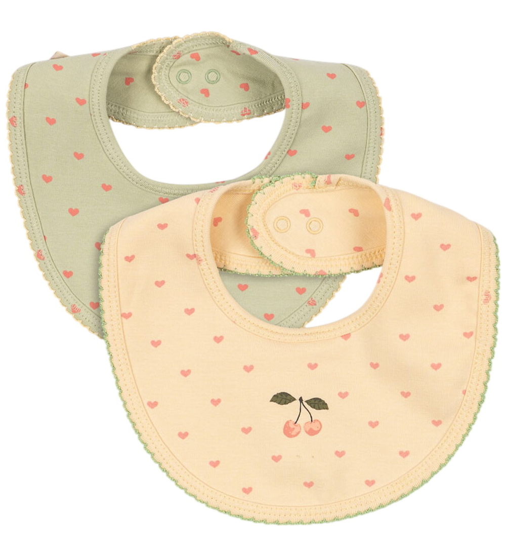 Konges Sløjd Lätzchen - Spitze - 2er-Pack - Coeur Golden/Coeur - Konges Sløjd - One Size - Babylätzchen Konges Sløjd Lätzchen - Spitze - 2er-Pack - Coeur Golden/Coeur - Konges Sløjd - One Size - Babylätzchen von Konges Sløjd
