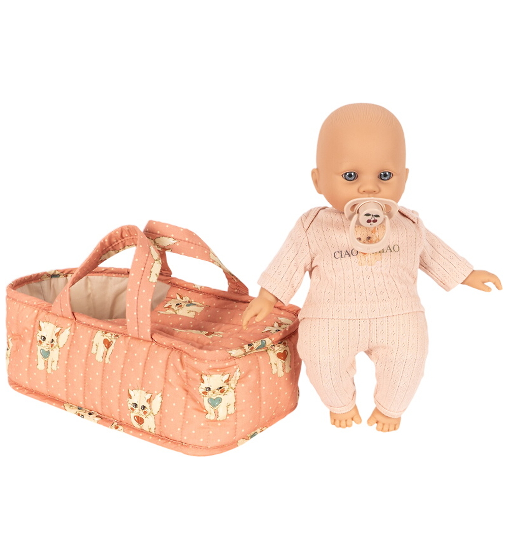 Konges Sløjd Puppe m. Aufzug - Cattie - Ciao Miao Rose - Konges Sløjd - One Size - Puppen Konges Sløjd Puppe m. Aufzug - Cattie - Ciao Miao Rose - Konges Sløjd - One Size - Puppen von Konges Sløjd
