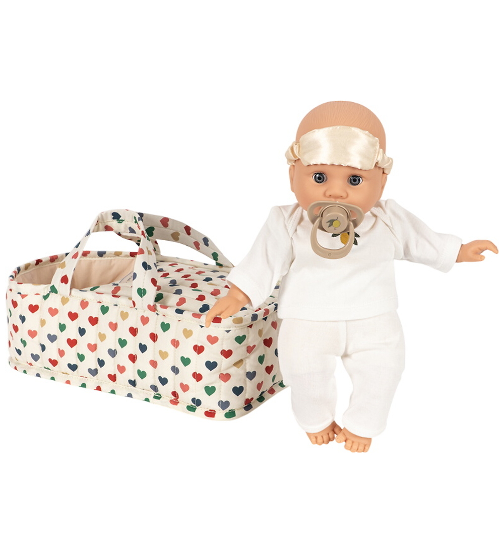 Konges Sløjd Puppe m. Aufzug - Lola - Coeur Coloré - Konges Sløjd - One Size - Puppen von Konges Sløjd
