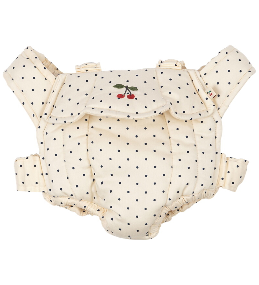 Konges Sløjd Puppenzubehör - Babytrage für Doll - Cielo Dot - Konges Sløjd - One Size - Puppenzubehör von Konges Sløjd