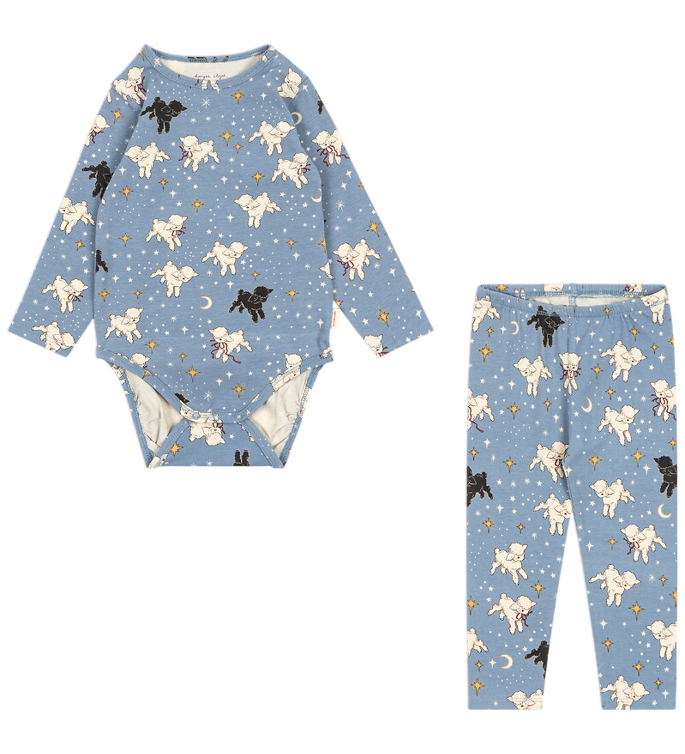 Konges Sløjd Set - Hosen/Body l/ä - Sheepy - Konges Sløjd - 1 Jahr (80) - Body L/Ä von Konges Sløjd