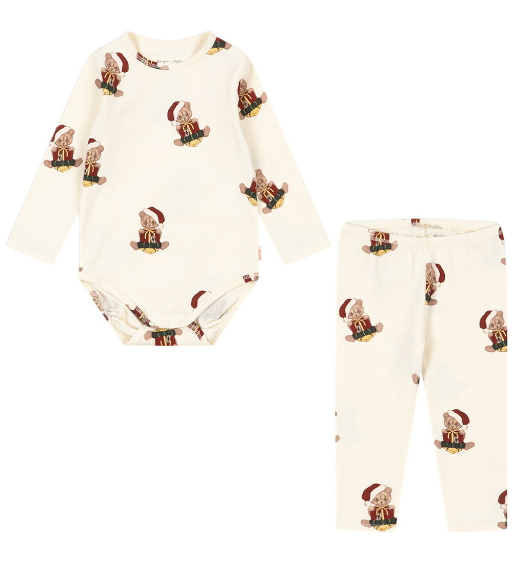 Konges Sløjd Set - Hosen/Body l/ä - Teddy Bear - Konges Sløjd - 74 - Body L/Ä Konges Sløjd Set - Hosen/Body l/ä - Teddy Bear - Konges Sløjd - 74 - Body L/Ä von Konges Sløjd