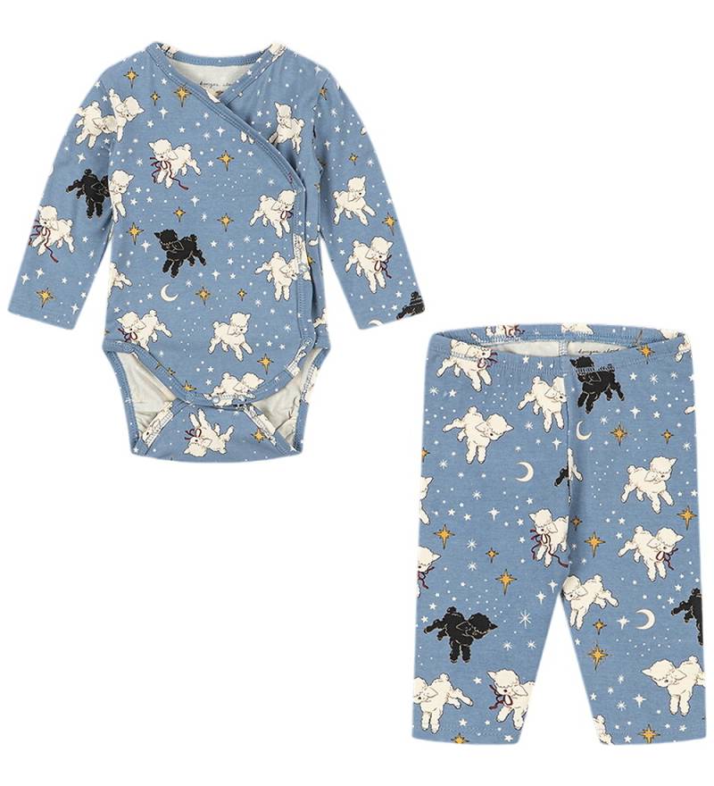 Konges Sløjd Set - Hosen/Wickelbody l/ä - Sheepy - Konges Sløjd - 68 - Body L/Ä Konges Sløjd Set - Hosen/Wickelbody l/ä - Sheepy - Konges Sløjd - 68 - Body L/Ä von Konges Sløjd