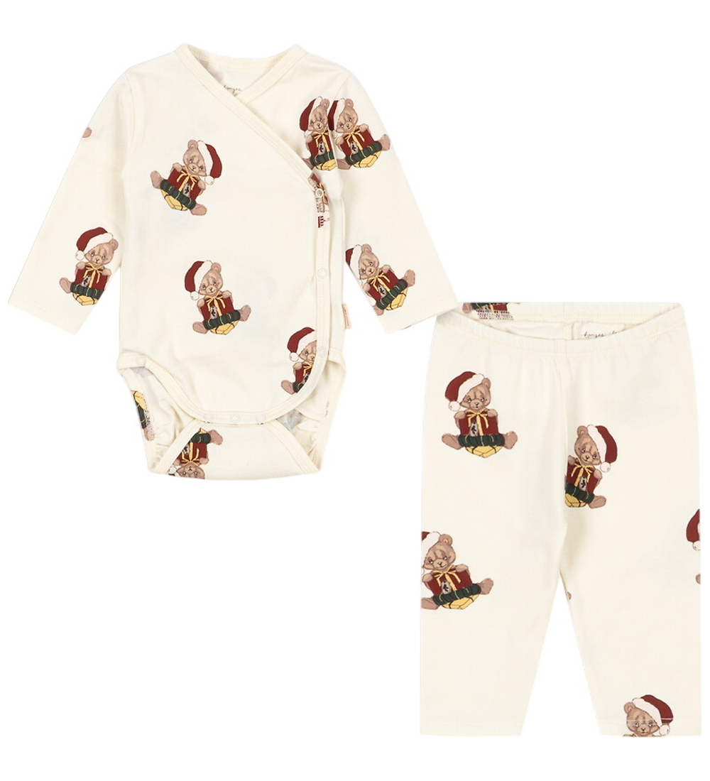Konges Sløjd Set - Hosen/Wickelbody l/ä - Teddy Bear - Konges Sløjd - 62 - Body L/Ä von Konges Sløjd