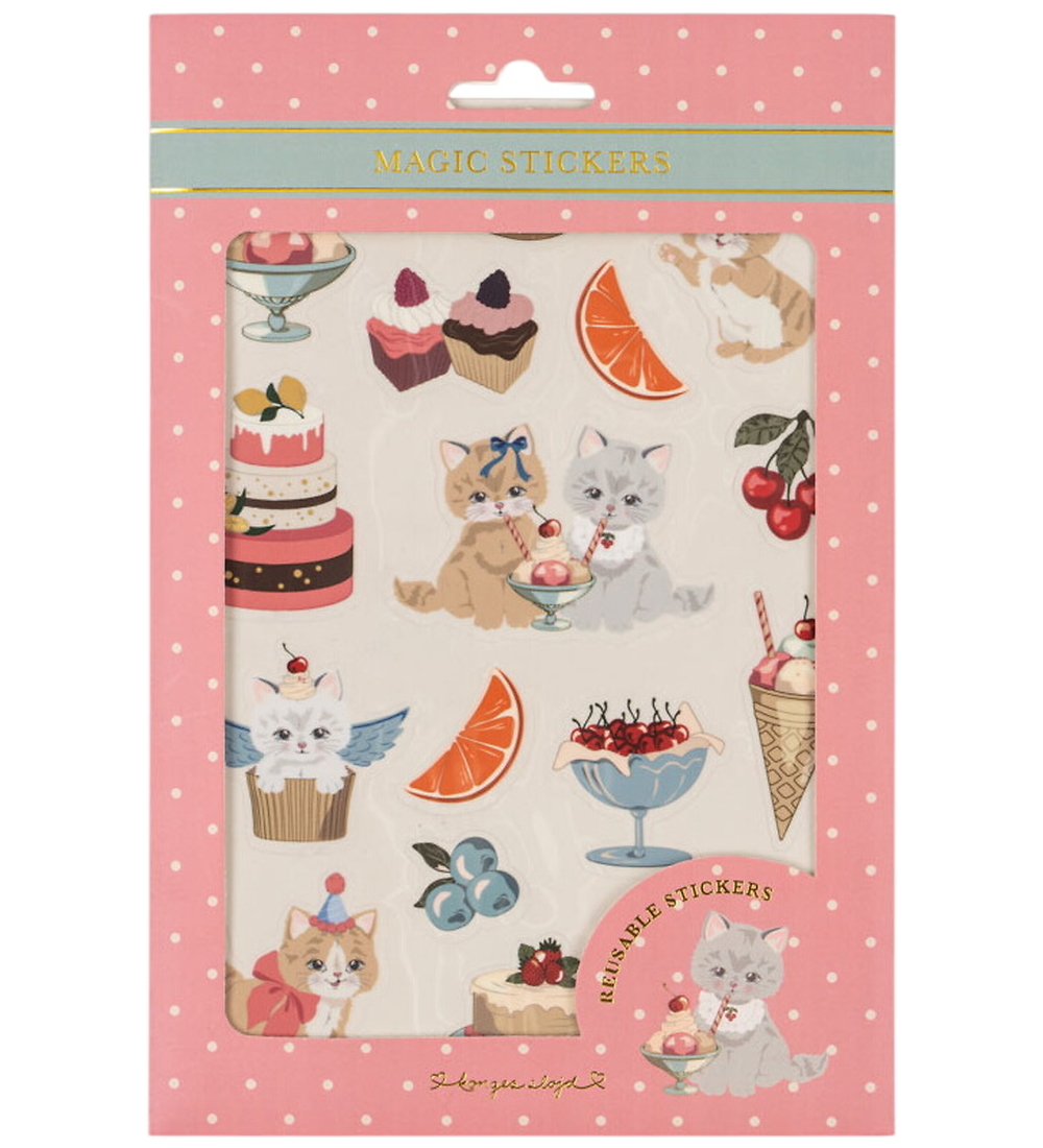 Konges Sløjd Stickers - Für immer - 30 st. - Kitty Friends - Konges Sløjd - One Size - Sticker Konges Sløjd Stickers - Für immer - 30 st. - Kitty Friends - Konges Sløjd - One Size - Sticker von Konges Sløjd
