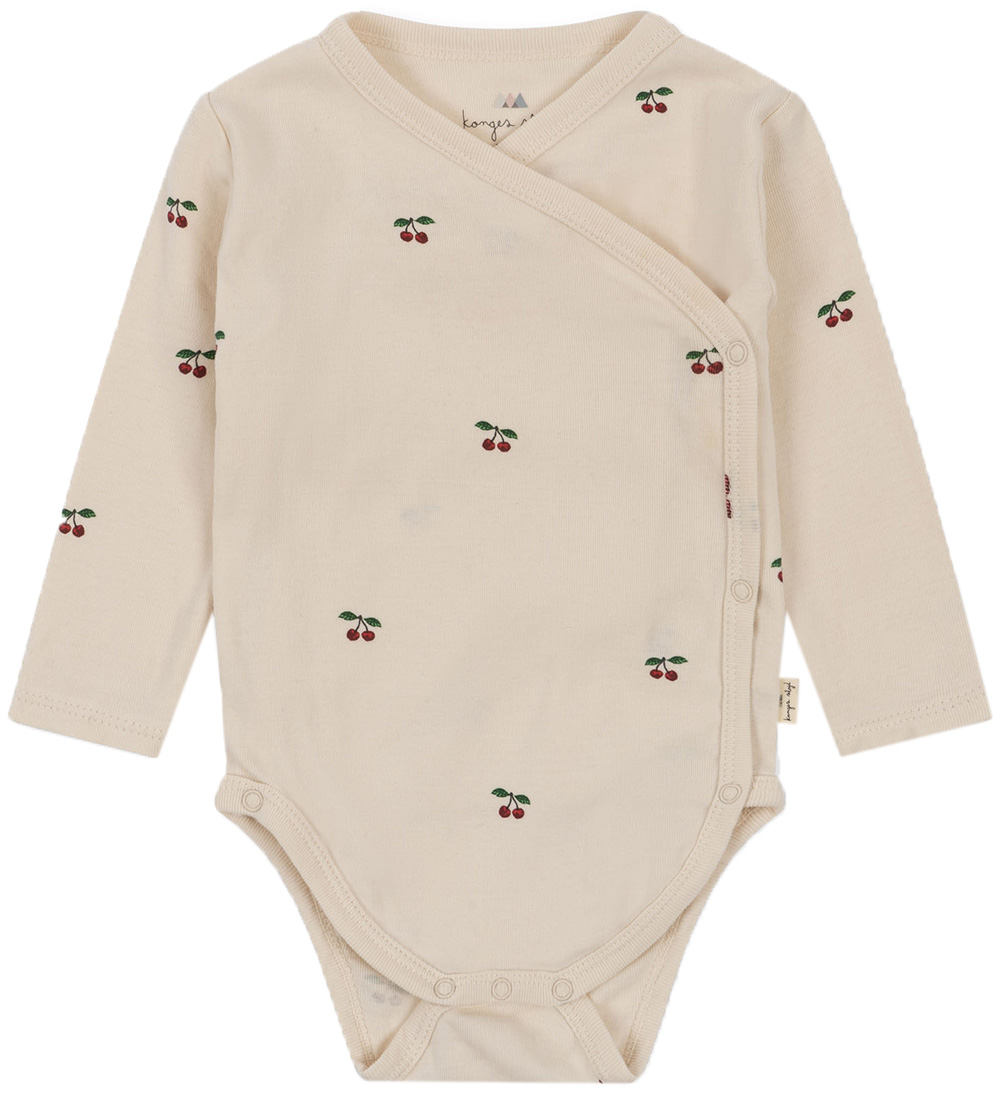 Konges Sløjd Wickelbody l/ä - Cherry - Konges Sløjd - 62 - Body L/Ä Konges Sløjd Wickelbody l/ä - Cherry - Konges Sløjd - 62 - Body L/Ä von Konges Sløjd