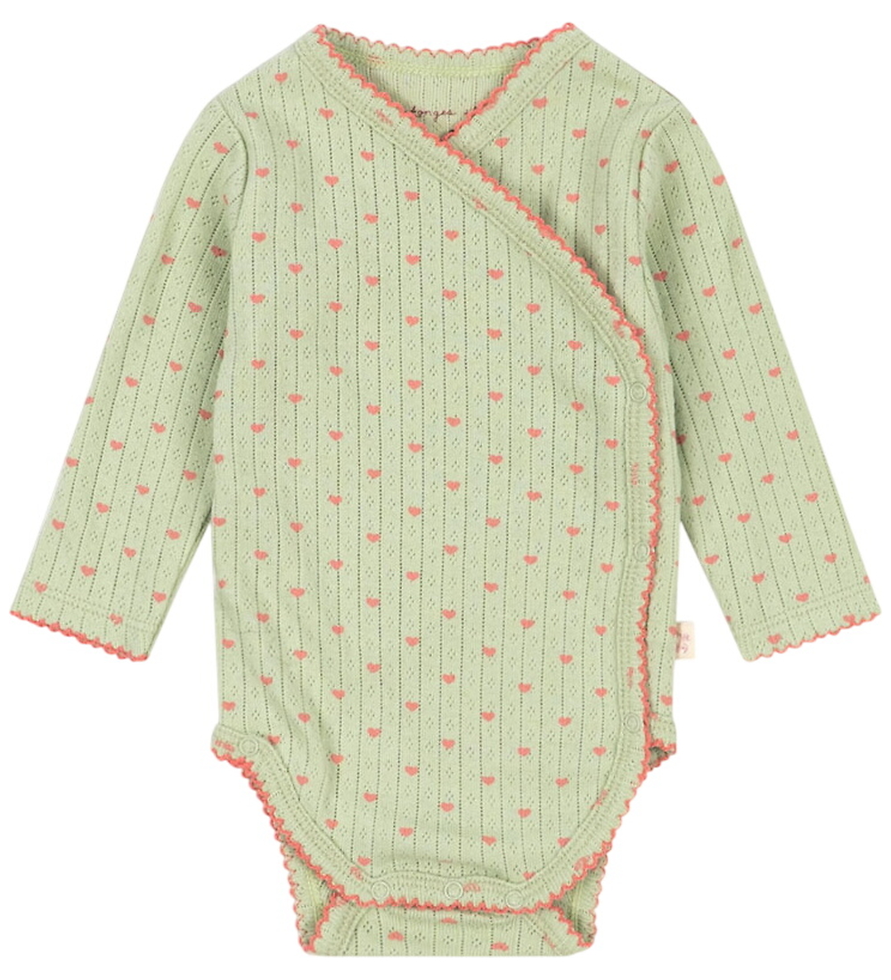 Konges Sløjd Wickelbody l/ä - Lochmuster - Minnie -Coeur Lint - Konges Sløjd - 50/56 - Body L/Ä Konges Sløjd Wickelbody l/ä - Lochmuster - Minnie -Coeur Lint - Konges Sløjd - 50/56 - Body L/Ä von Konges Sløjd