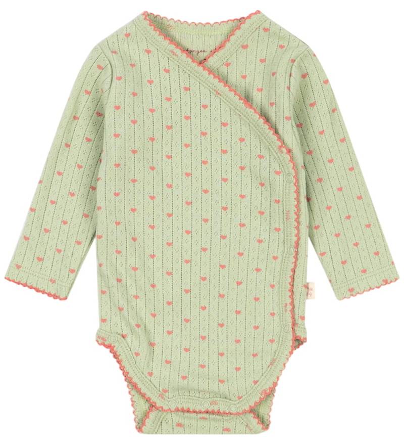 Konges Sløjd Wickelbody l/ä - Lochmuster - Minnie -Coeur Lint - Konges Sløjd - 68 - Body L/Ä Konges Sløjd Wickelbody l/ä - Lochmuster - Minnie -Coeur Lint - Konges Sløjd - 68 - Body L/Ä von Konges Sløjd