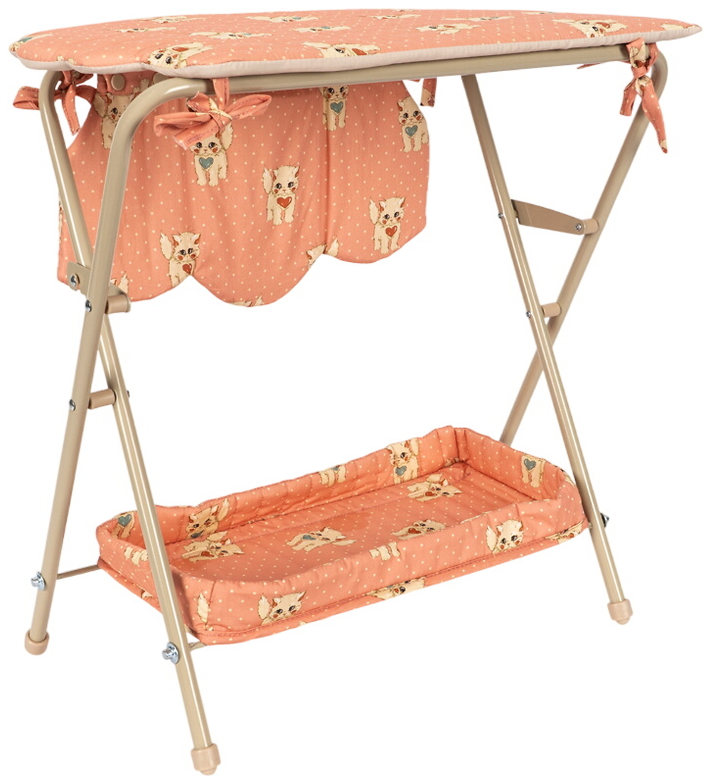 Konges Sløjd Wickeltisch für Puppen - Ciao Miao Rose - Konges Sløjd - One Size - Puppenzubehör Konges Sløjd Wickeltisch für Puppen - Ciao Miao Rose - Konges Sløjd - One Size - Puppenzubehör von Konges Sløjd