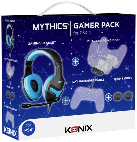 Konix MYTHICS GAMER PACK Zubehör-Set von Konix