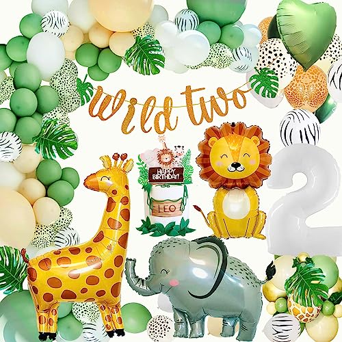 2. Geburtstag Junge Mädchen, Geburtstagsdeko 2 Jahre Junge, Deko 2 Geburtstag, Luftballon 2. Geburtstag, Kindergeburtstag 2 Jahre Dschungel Deko , Safari Geburtstagsdeko, Waldtiere Geburtstag Deko 2. Geburtstag Junge Mädchen, Geburtstagsdeko 2 Jahre Junge, Deko 2 Geburtstag, Luftballon 2. Geburtstag, Kindergeburtstag 2 Jahre Dschungel Deko , Safari Geburtstagsdeko, Waldtiere Geburtstag Deko von Konoz