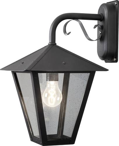 Konstsmide Benu Down 435-750 Außenwandleuchte Energiesparlampe, LED E27 100W Schwarz von Konstsmide