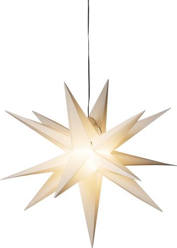 Konstsmide 5970-200 Weihnachtsstern Stern Warmweiß LED Weiß EEK: G (A - G) von Konstsmide