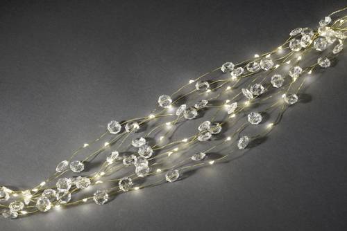 Konstsmide 6393-180 LED-Lametta Diamanten Warmweiß LED von Konstsmide