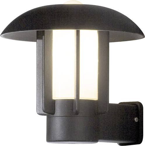 Konstsmide Heimdal 401-752 Außenwandleuchte Energiesparlampe, LED E27 60W Schwarz von Konstsmide