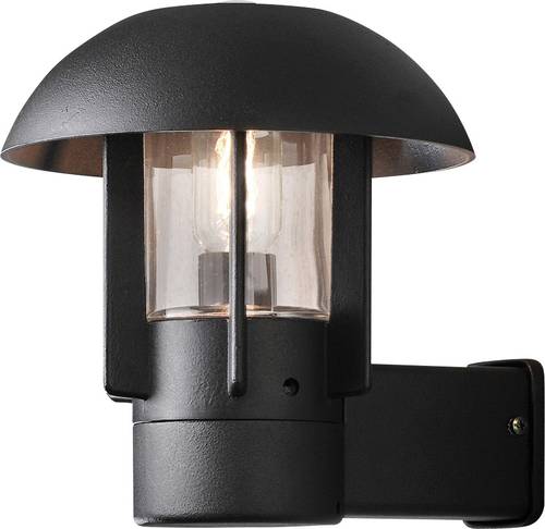 Konstsmide Heimdal 404-750 Außenwandleuchte Energiesparlampe, LED E27 60W Schwarz von Konstsmide