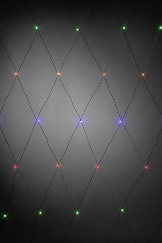 Konstsmide Lichternetz Außen 24V 32 LED Mehrfarbig von Konstsmide