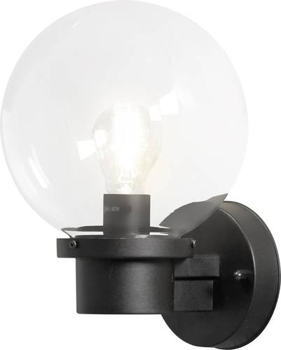 Konstsmide Nemi 7335-750 Außenwandleuchte Energiesparlampe, LED E27 60W Schwarz von Konstsmide