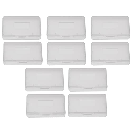KooingTech Hüllen für Gameboy, Gameboy Advance Hülle, 10 Stück Transparente Abdeckung Patrone Game Case Box für Game Boy Advance KooingTech Hüllen für Gameboy, Gameboy Advance Hülle, 10 Stück Transparente Abdeckung Patrone Game Case Box für Game Boy Advance von KooingTech