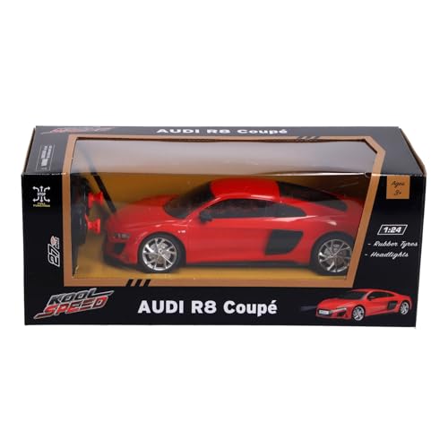 Kool Speed Radiografisch bestuurbare Auto Audi 1:24 r8 coupé Rood von Kool Speed