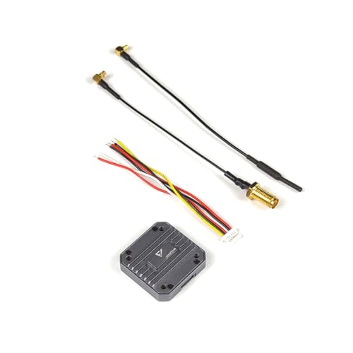 Koolenry 1,5 W VTX FPV-Drohnensender, Hochleistungs-CNC-Wärmeableitung für die Bildübertragung Von Modellflugzeugen und Drohnen Koolenry 1,5 W VTX FPV-Drohnensender, Hochleistungs-CNC-Wärmeableitung für die Bildübertragung Von Modellflugzeugen und Drohnen von Koolenry