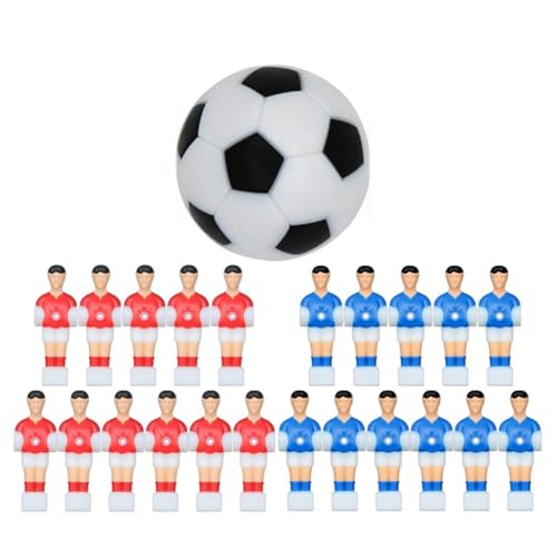 Koolenry 1 Satz Fußballmaschine, Fußball, Tischfußballspieler, Tischfußball, Mini-Fußballspieler, Statue, Tischfußball Koolenry 1 Satz Fußballmaschine, Fußball, Tischfußballspieler, Tischfußball, Mini-Fußballspieler, Statue, Tischfußball von Koolenry