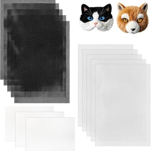 Koolenry 10 Stück Augengitter für Therian-Masken für Kostümrollenspiele, Fursuits, Therian, Handwerkskunst von Koolenry