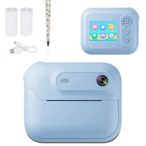 Koolenry 1080P HD Digitale Sofortbildkamera, 1300 MAh, Kinderdruckerkamera mit MP3-Player und 5 Spielen für Mädchen und, Geburtstagsgeschenk B Koolenry 1080P HD Digitale Sofortbildkamera, 1300 MAh, Kinderdruckerkamera mit MP3-Player und 5 Spielen für Mädchen und, Geburtstagsgeschenk B von Koolenry