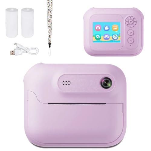 Koolenry 1080P HD Digitale Sofortbildkamera, 1300 MAh, Kinderdruckerkamera mit MP3-Player und 5 Spielen für Mädchen und, Geburtstagsgeschenk C Koolenry 1080P HD Digitale Sofortbildkamera, 1300 MAh, Kinderdruckerkamera mit MP3-Player und 5 Spielen für Mädchen und, Geburtstagsgeschenk C von Koolenry