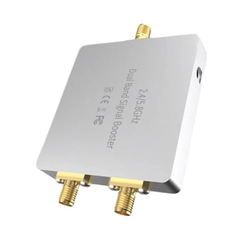 Koolenry 2.4G+5.8G 4W Drahtloser Signalverstärker 1 zu 2 Bidirektionaler Verstärker Zur Erweiterung des Kameradrohnensignals von Koolenry