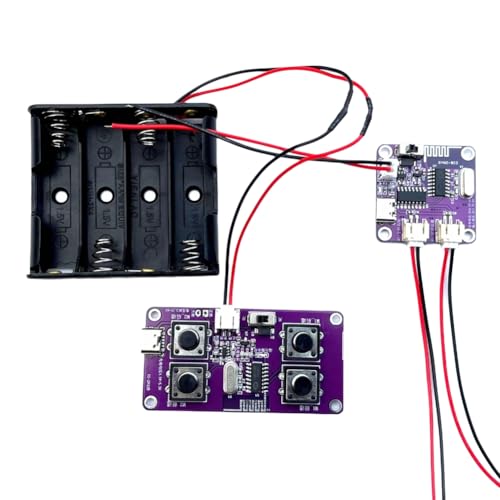 Koolenry 2.4G Vierkanal-Spielzeugauto-Fernbedienungsspielzeugauto-Fernbedienungsempfangssteuerungs-Motherboard-Lenkmodul-Set 100m von Koolenry