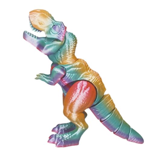 Koolenry 3D-Gedruckter Muskel-Tyrannosaurus-Dinosaurier-Spielzeugstand für Kinder, Mehrfarbiges, Frei Bewegliches, Dekoratives Modellornament Koolenry 3D-Gedruckter Muskel-Tyrannosaurus-Dinosaurier-Spielzeugstand für Kinder, Mehrfarbiges, Frei Bewegliches, Dekoratives Modellornament von Koolenry