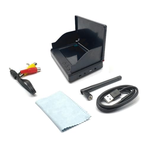 Koolenry 5.8G FPV Monitor 4.3 56CH HD Schneekristall-Anzeige NTSC/PAL Auto-Suche FPV Monitor für RC Multicopter & FPV Drohne von Koolenry